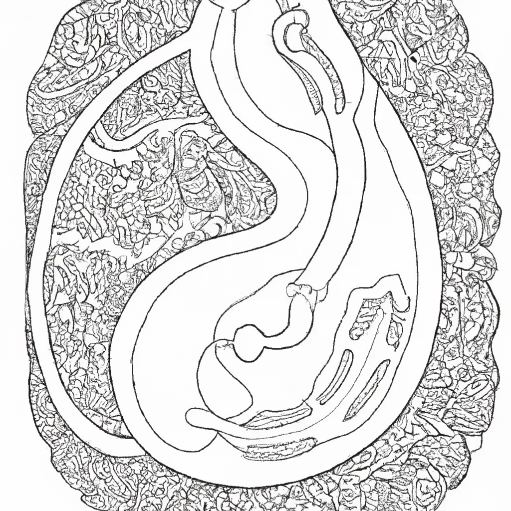 Desenho para criancas de desenhos uterinos saude reproducao