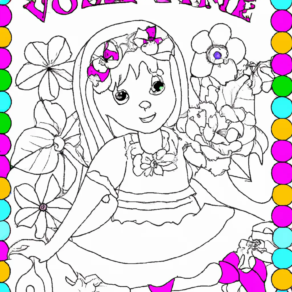 Desenho para criancas de desenhos violeta 1