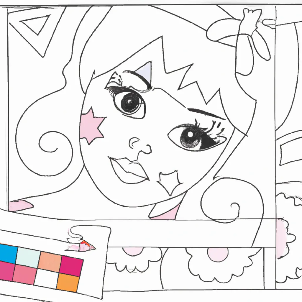 Colore seu Look de Maquiagem com Desenhos Incríveis! Desenho para criancas de maquiagem desenhos