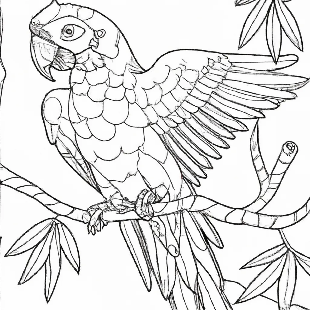 Desenho para criancas de papagaio desenhos coloridos