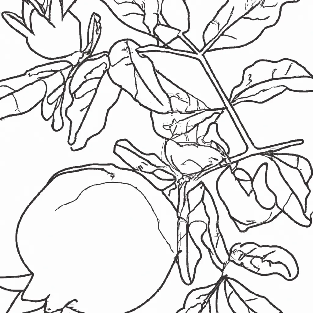 Desenho para pintar desenho arvore roma