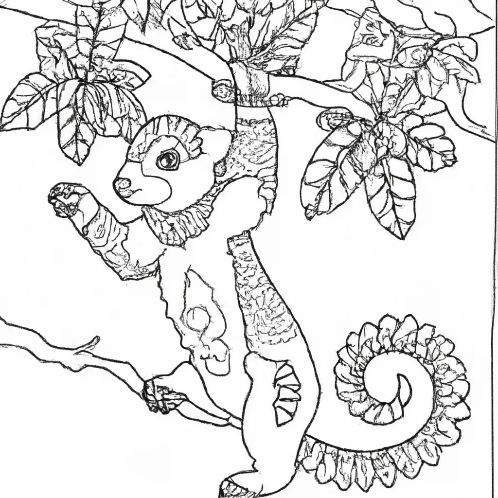 Desenho para pintar desenho pangolim