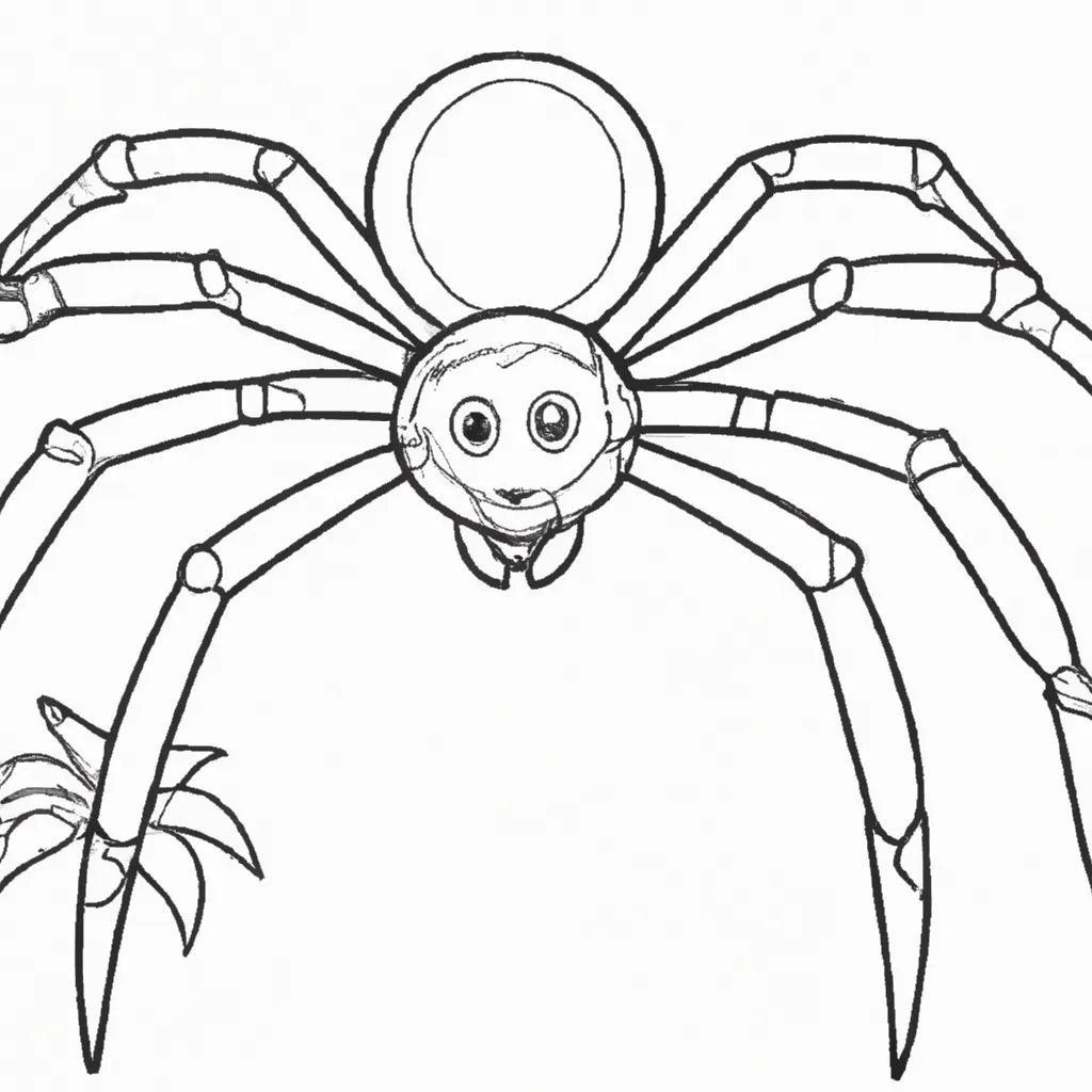 Desenho para pintar desenhos aranha arte infantil