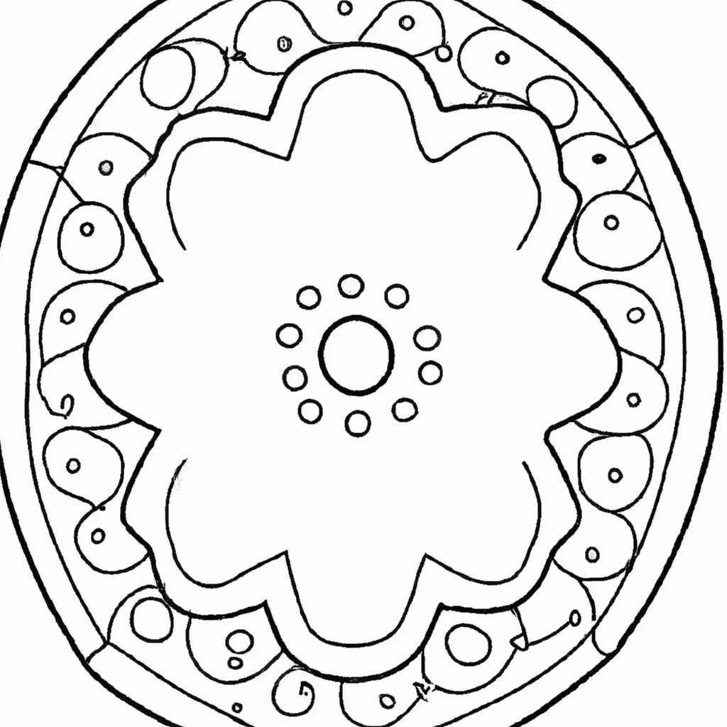 Desenho para pintar desenhos biscoito