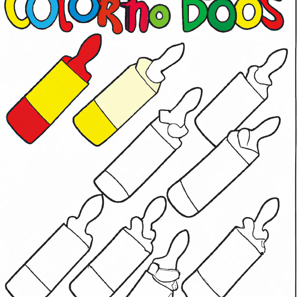 Desenho para pintar desenhos dedos arte digital