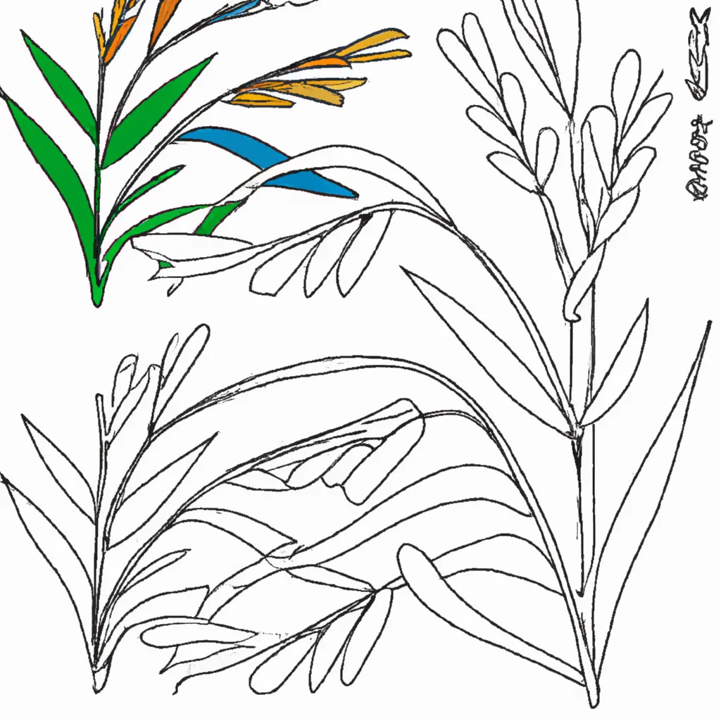 Espalhe Alegria: Desenho de Grama para Colorir! Desenho para pintar desenhos grama arte verde natureza