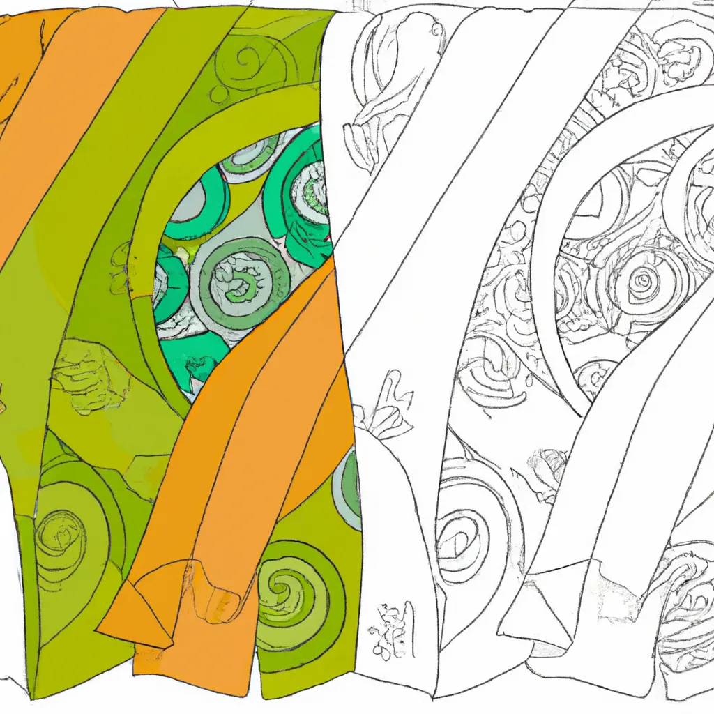 Desenhe Seu Lenço e Colora de Forma Criativa: Ideias Incríveis! Desenho para pintar desenhos lenco arte tecido decoracao
