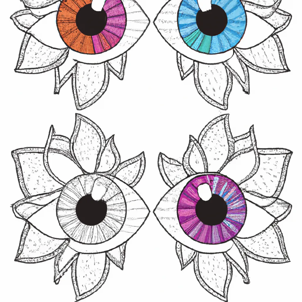 Desenho para pintar desenhos olhos arte expressao criativa