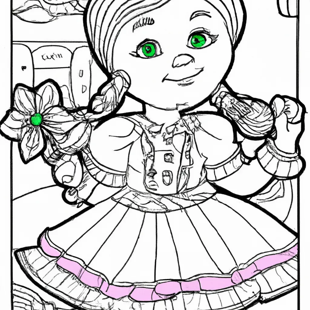 Desenho para pintar desenhos violeta 1