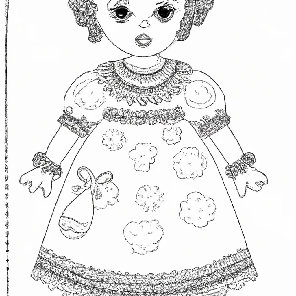 Desenho sobre boneca desenhos artisticos criativos
