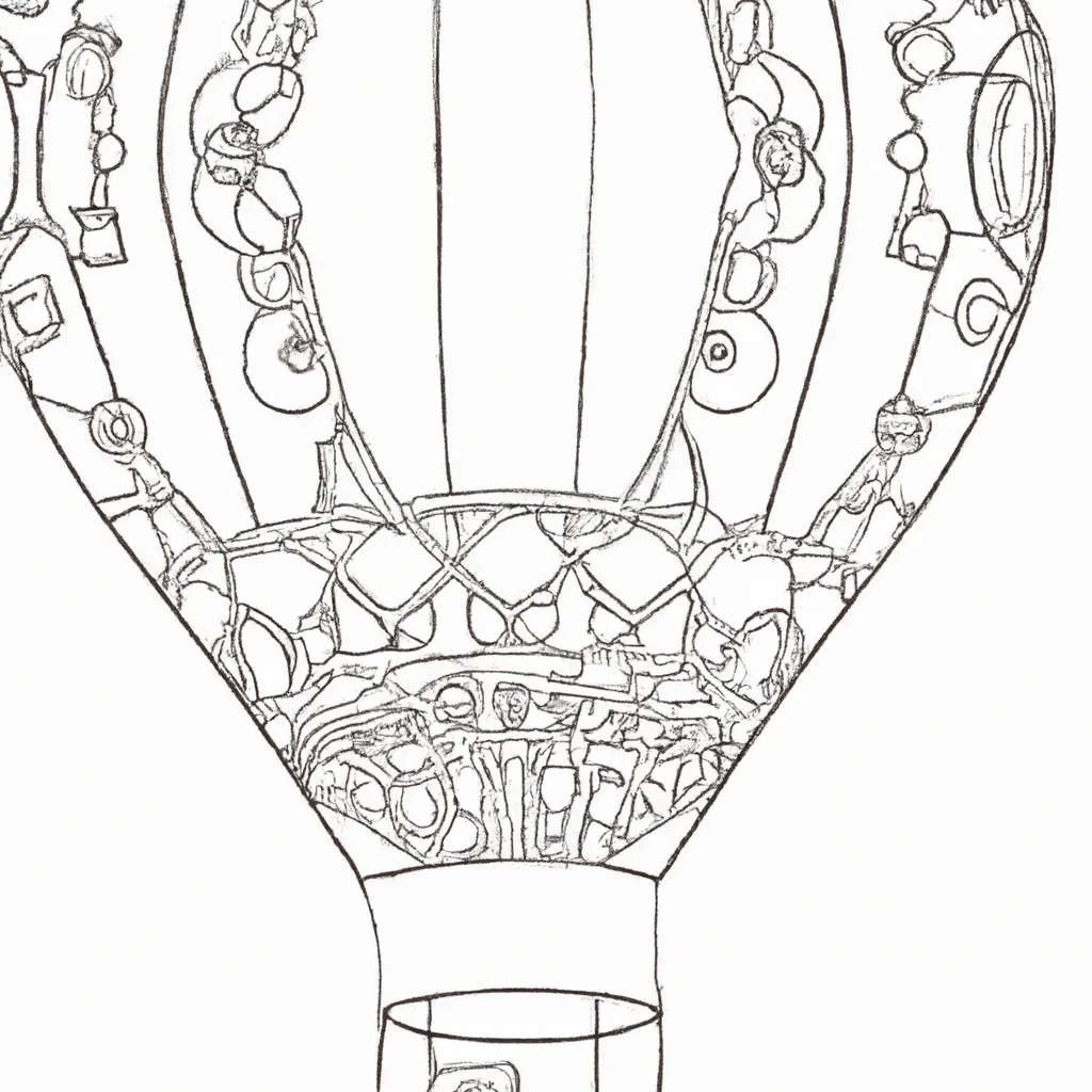 Desenho sobre desenho balao