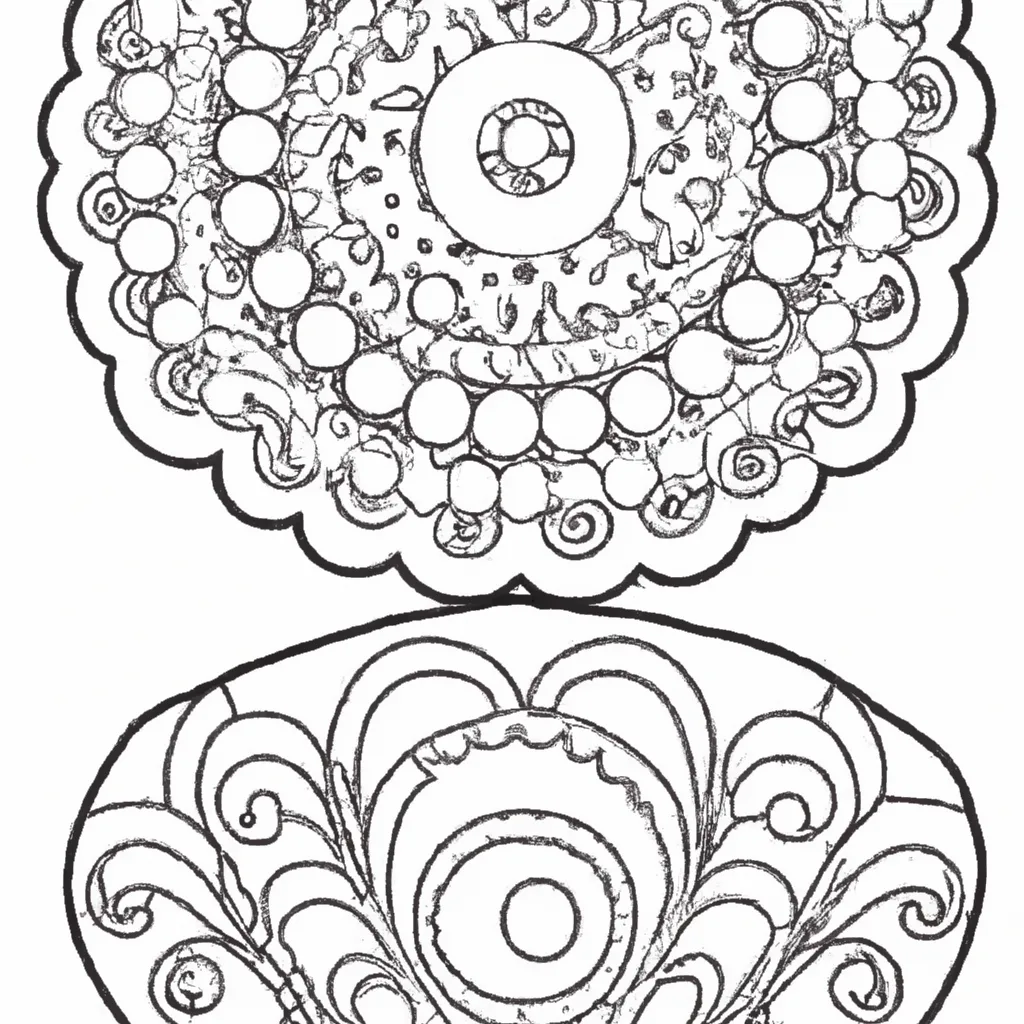 Desenho sobre desenho bolos doces gostosos divertidos