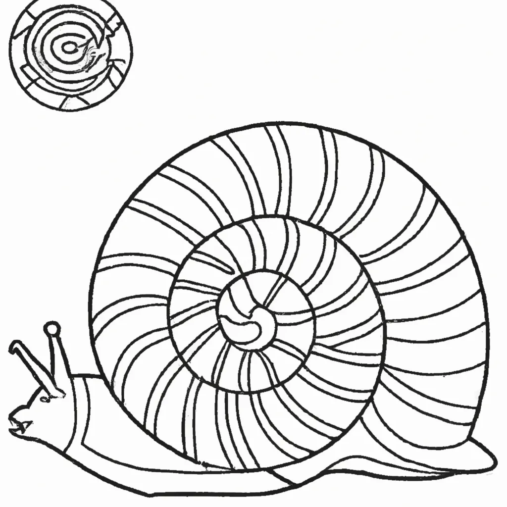 Desenho sobre desenho caracol arte criativa divertido