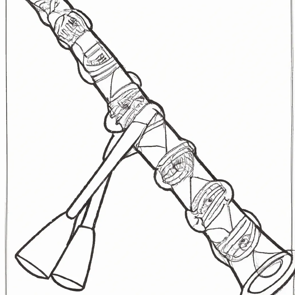 Gaita Colorida: Desenhe e Divirta-se com a Sua Própria Gaita! Desenho sobre desenho gaita pt br