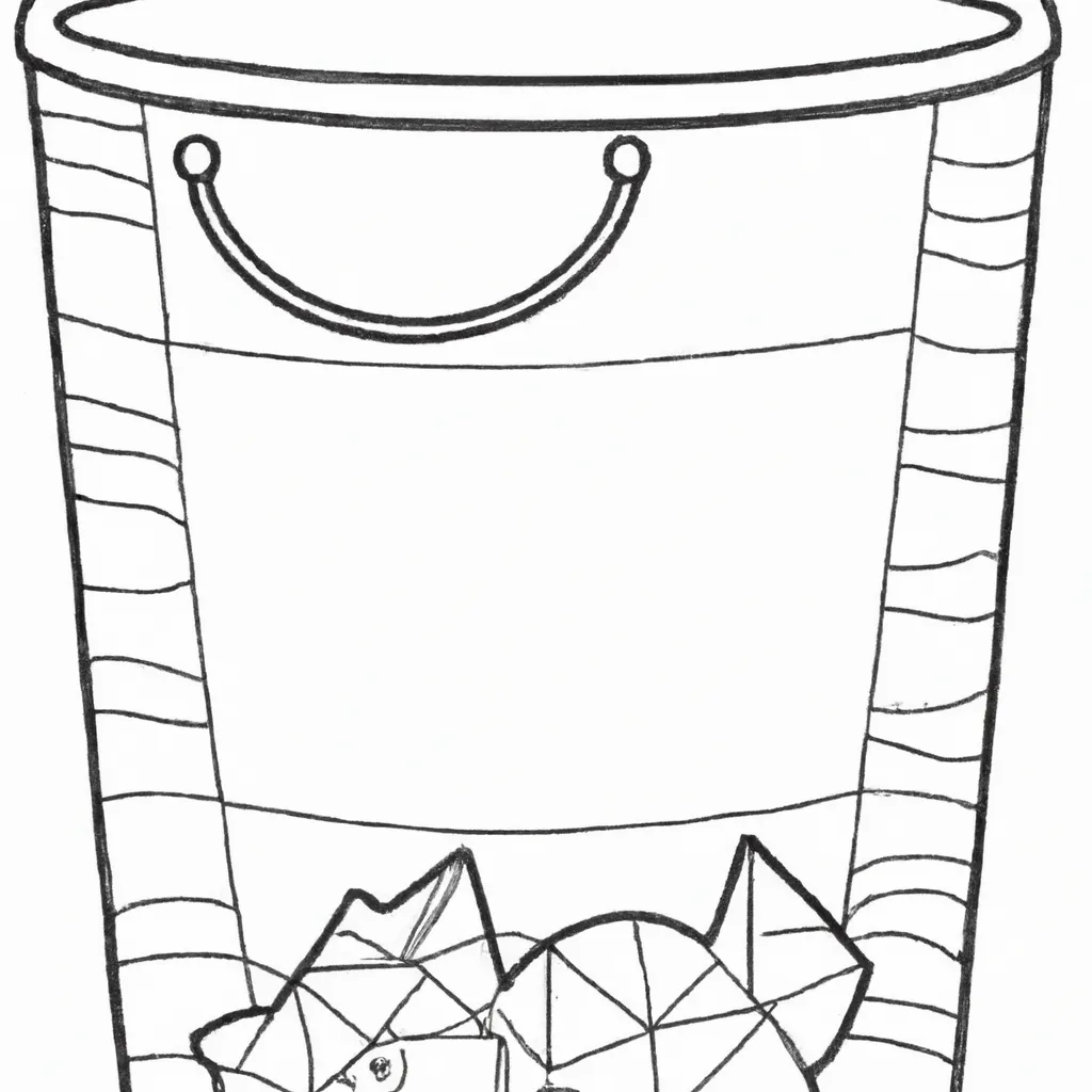 Desenho sobre desenho lixeira arte reciclagem design.