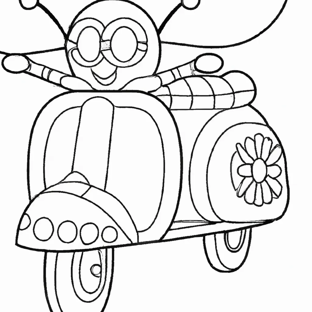 Desenho sobre desenho vespinha cartoon animacao divertido