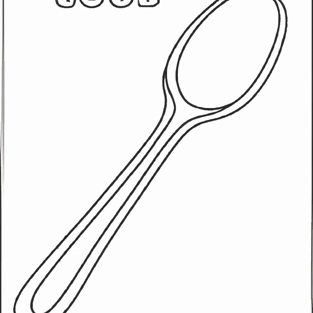 Desenho sobre desenhos colher arte infantil