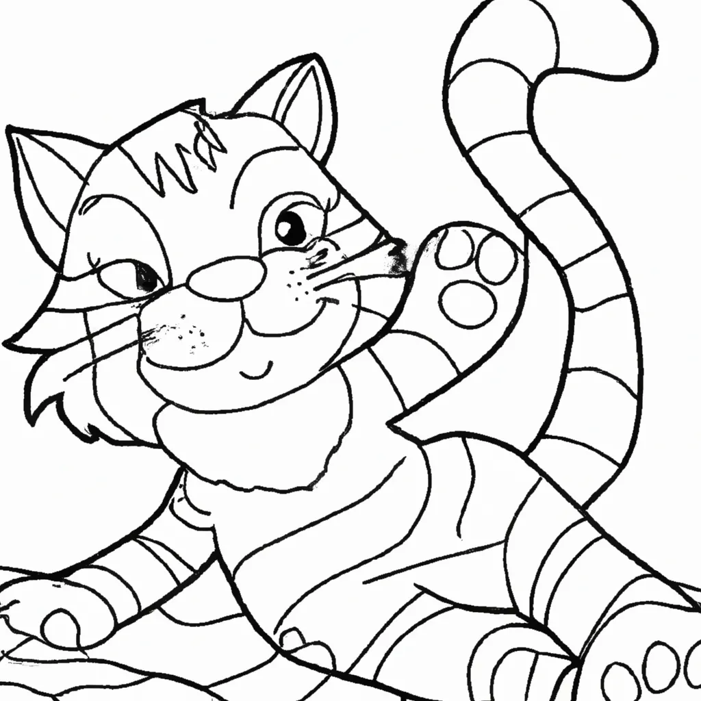 Desenho sobre desenhos gato fofos felinos amigos