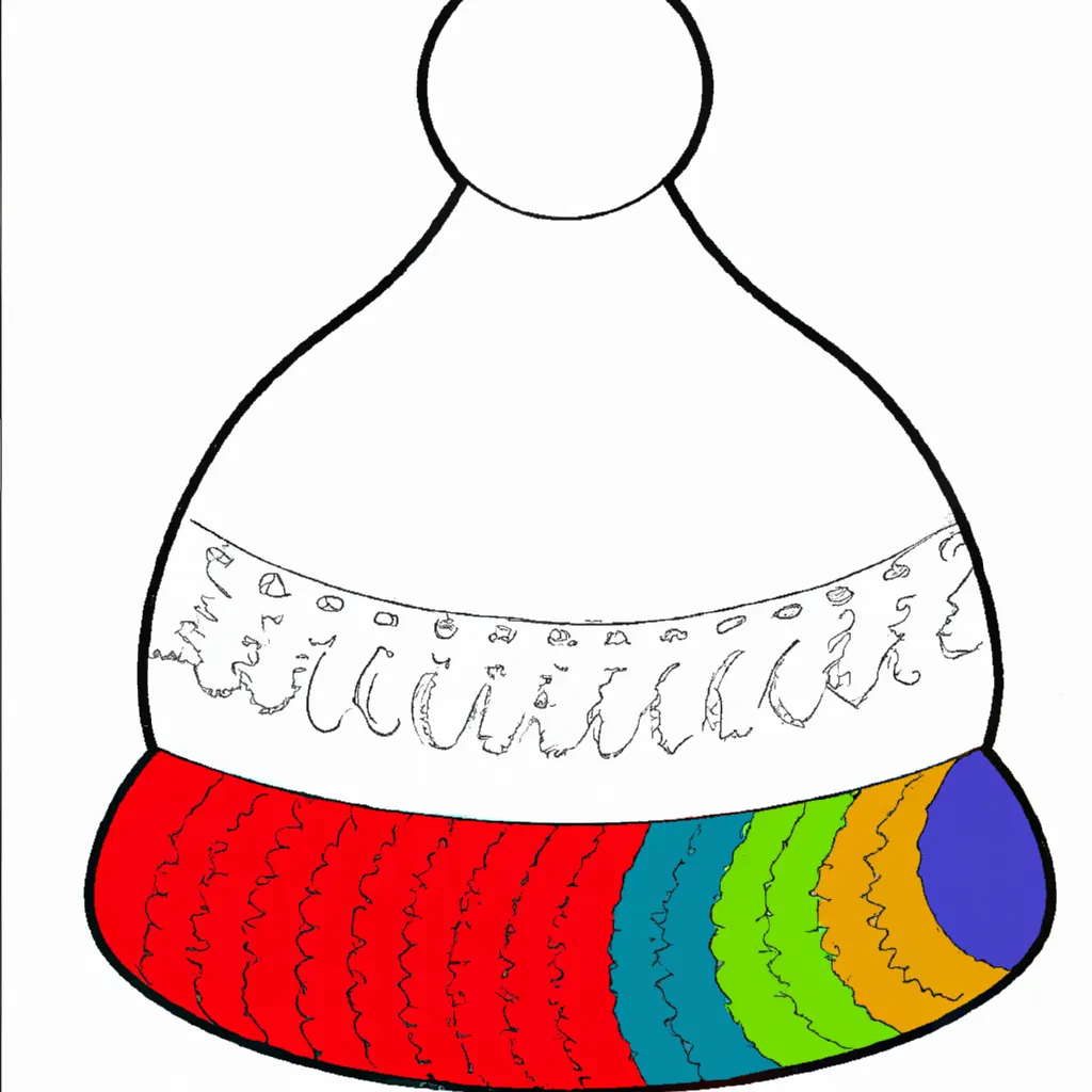 Desenho sobre desenhos gorro ideias criativas divertidas