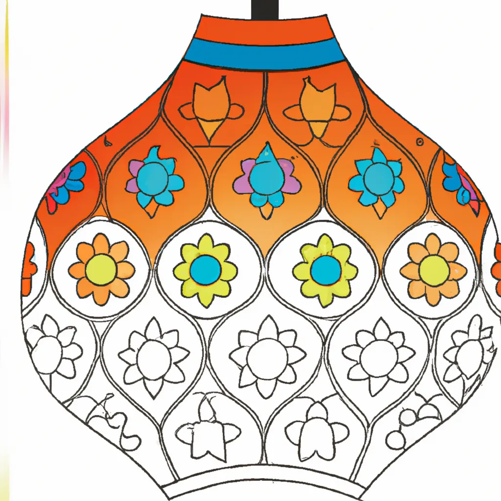 Colore sua Lampada e Desenhe um Mundo Mágico! Desenho sobre desenhos lampada 1