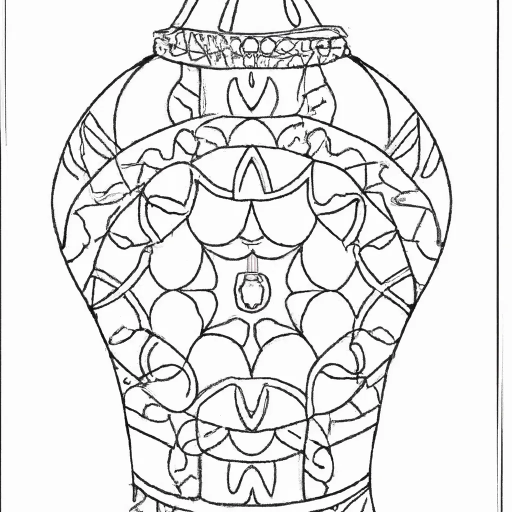 Desenho sobre desenhos lampada