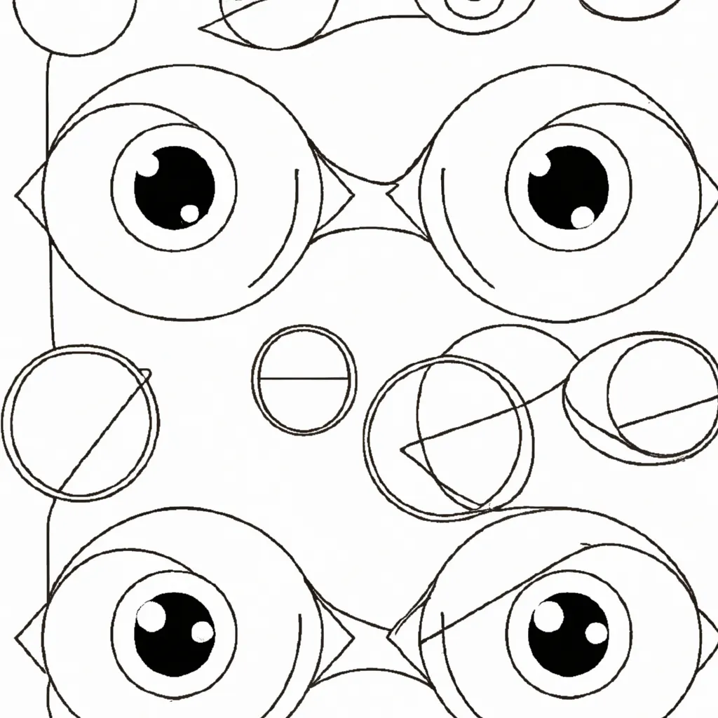 Desenho sobre desenhos olhos arte expressao criativa