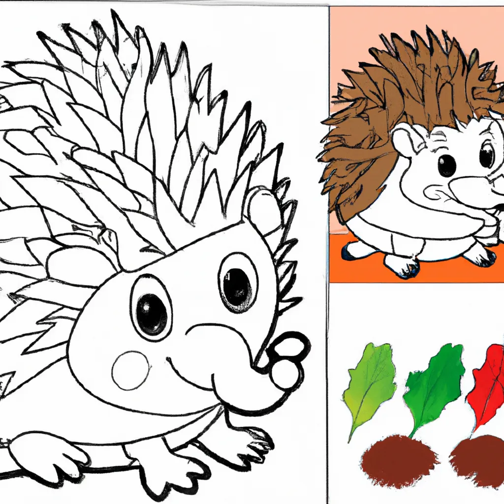Desenho sobre desenhos ourico fofos