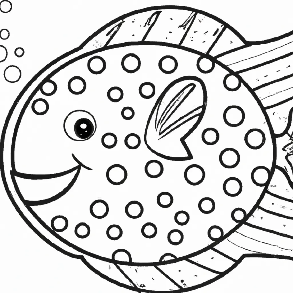 Desenho sobre desenhos peixes infantis