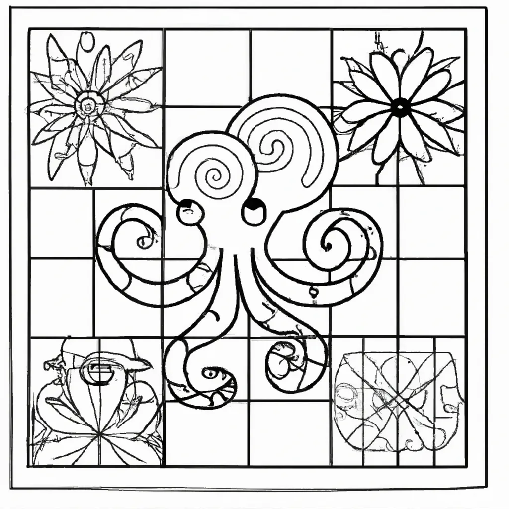 Desenho sobre desenhos quadro arte infantil