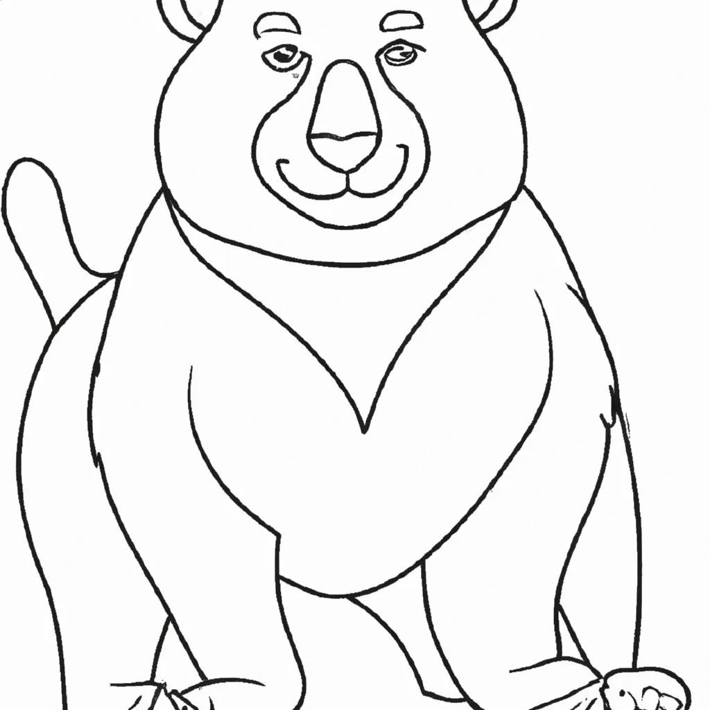 Desenho sobre desenhos urso pt br