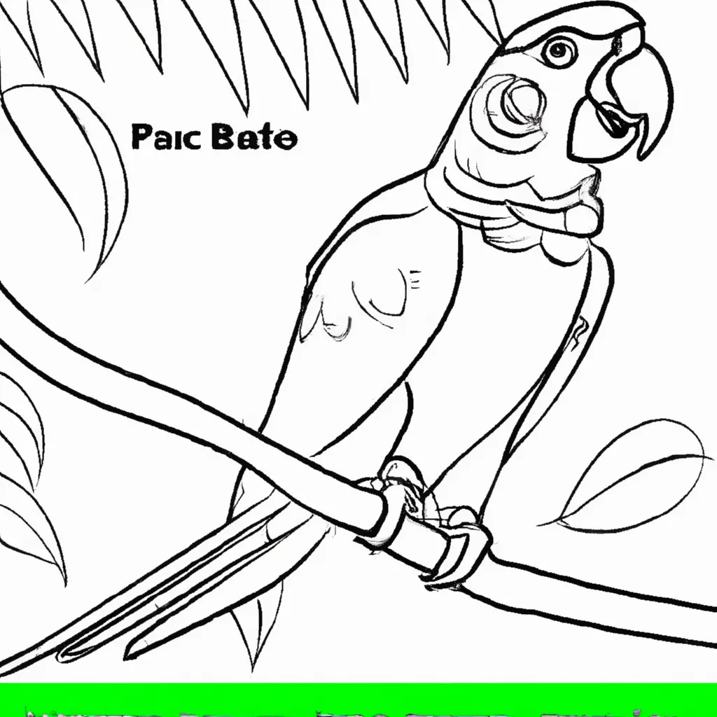 Desenho sobre papagaio desenhos coloridos