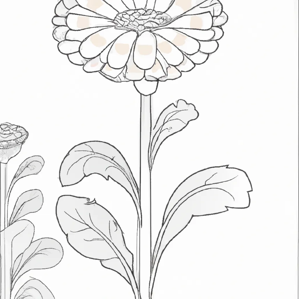 Desenhos de desenho caleendula