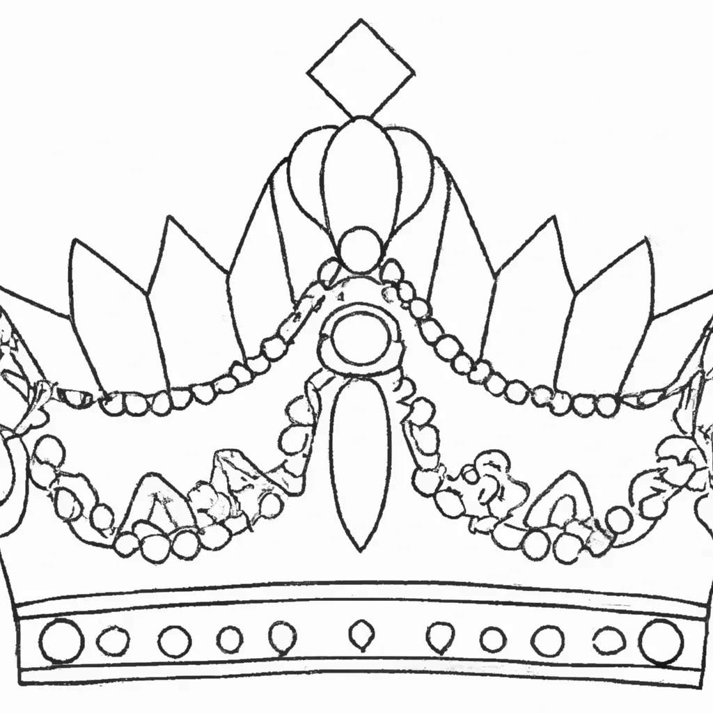 Desenhos de desenho coroa real pt br