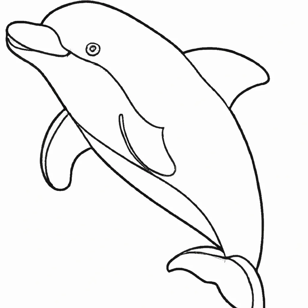 Desenhos de desenho golfinho