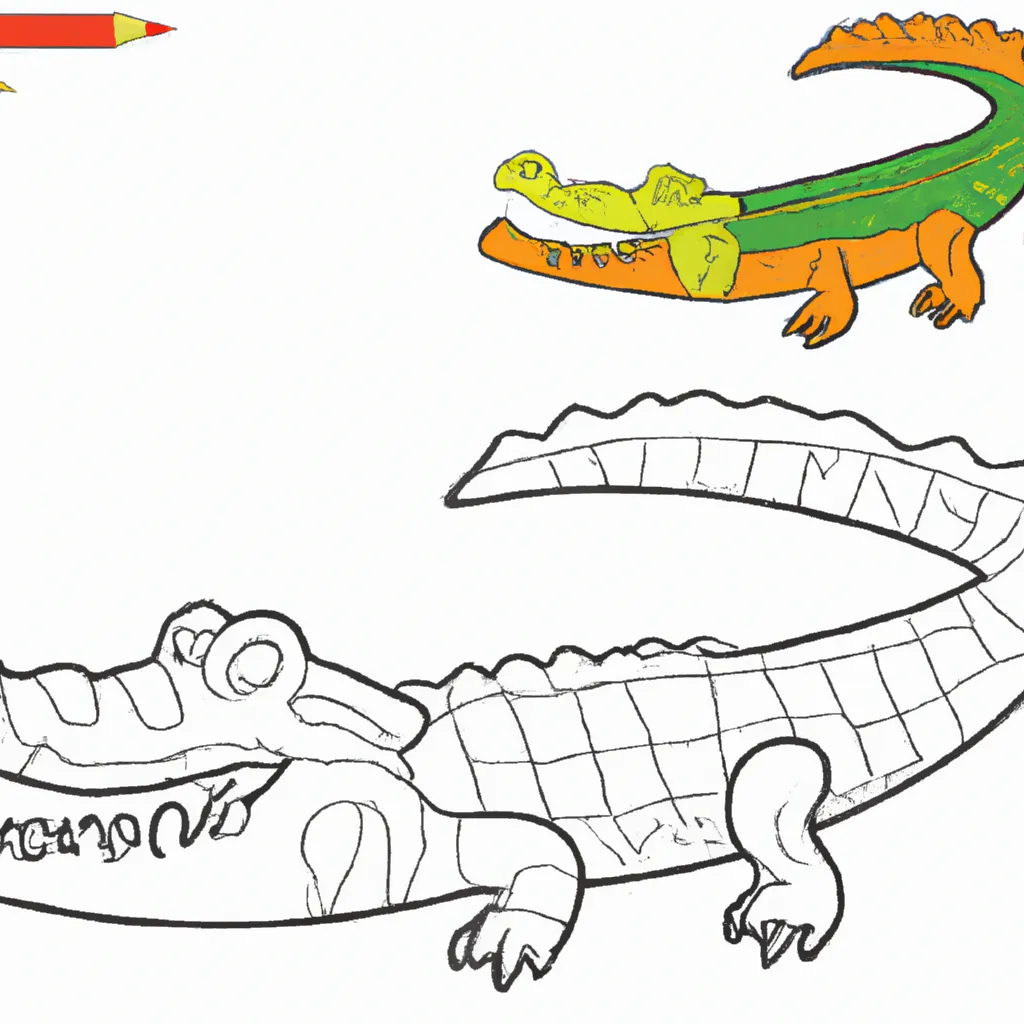 Desenhos de desenho jacare pt br