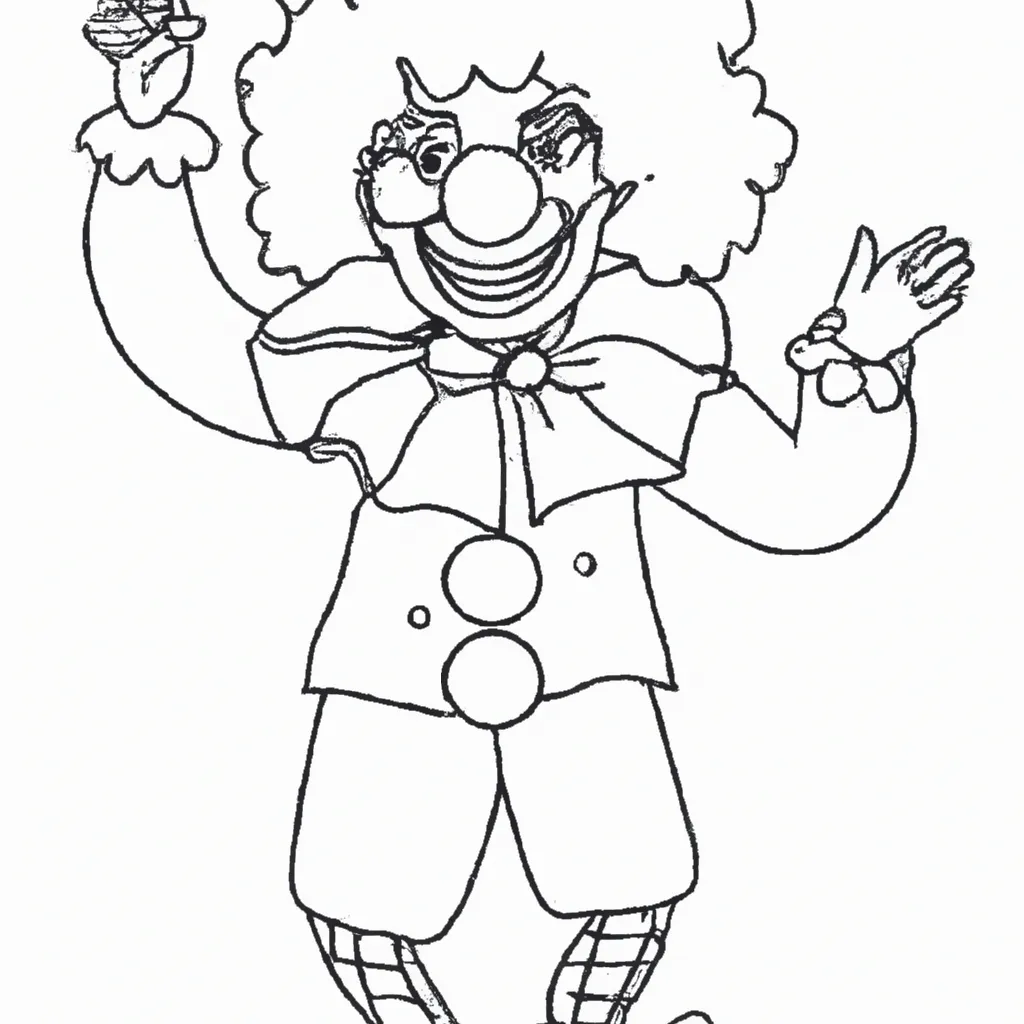 Desenhos de desenho palhaco