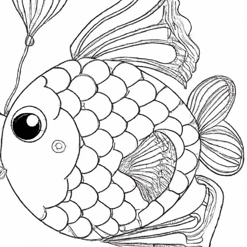 Desenhos de desenho peixe balao