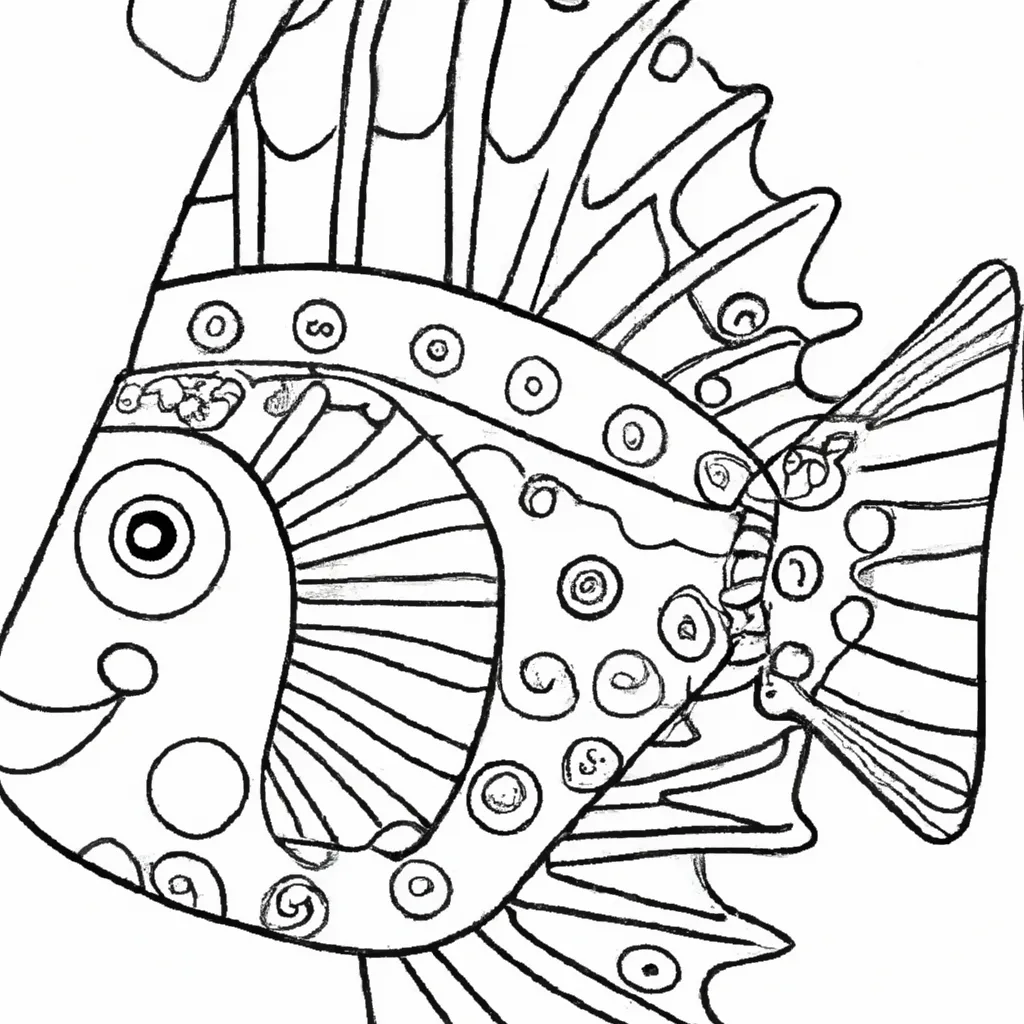 Desenhos de desenho peixe espada