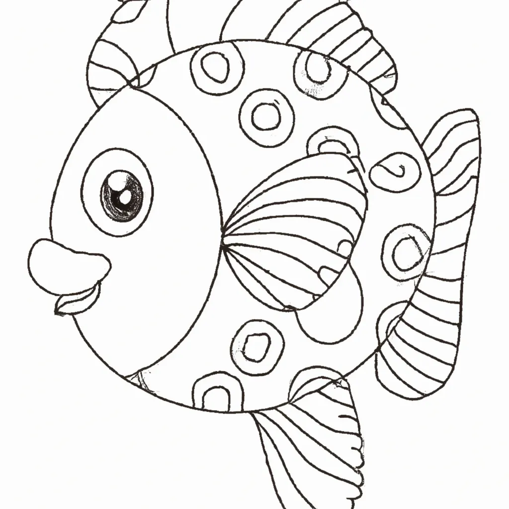 Desenhos de desenho peixe palhaco