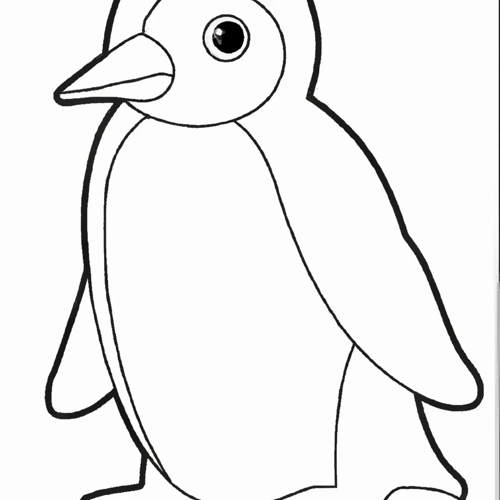 Desenhos de desenho pinguim