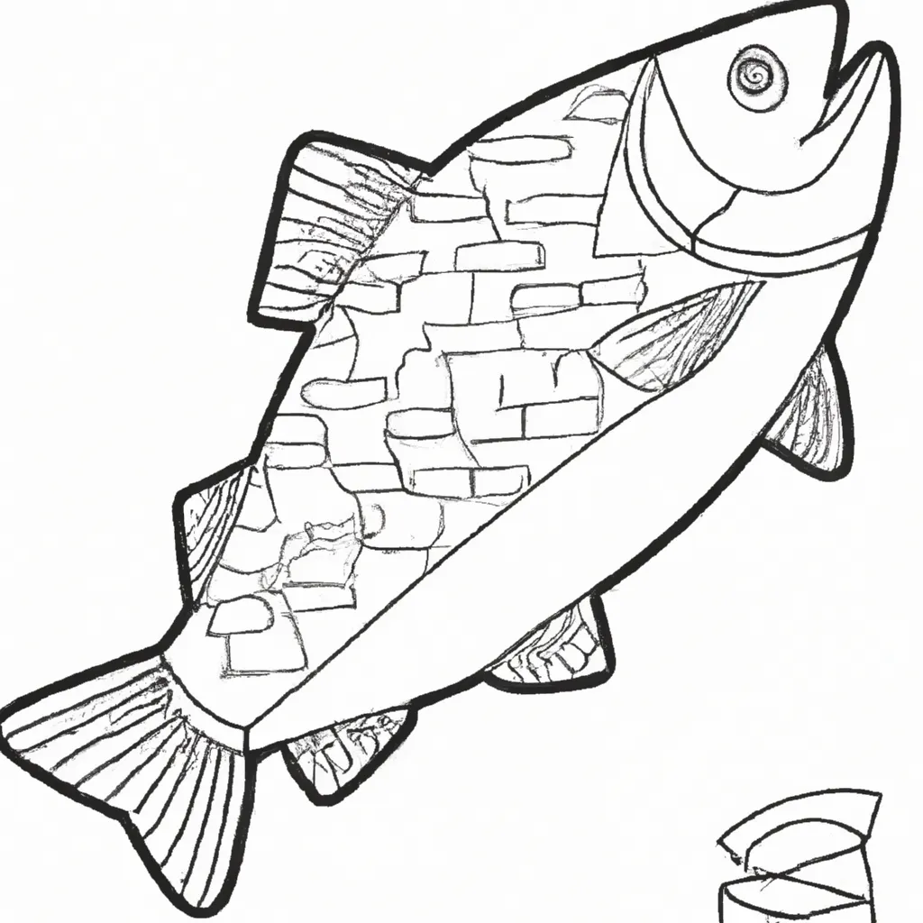 Desenhos de desenho salmao