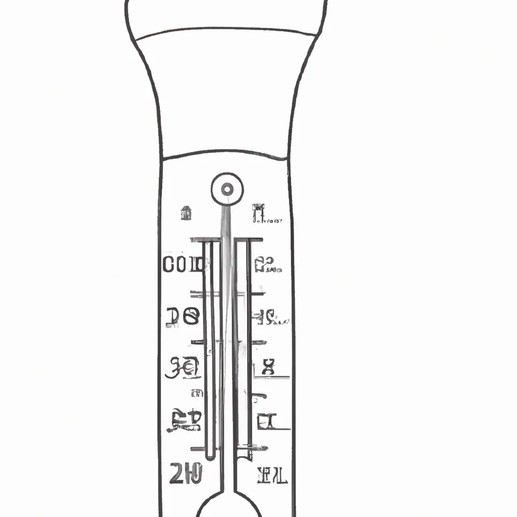 Desenhos de desenho termometro