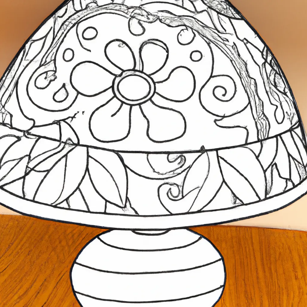 Desenhos de desenhos abajour iluminacao decoracao