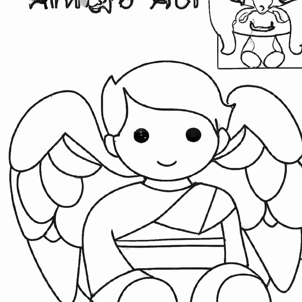 Desenhos de desenhos anjo