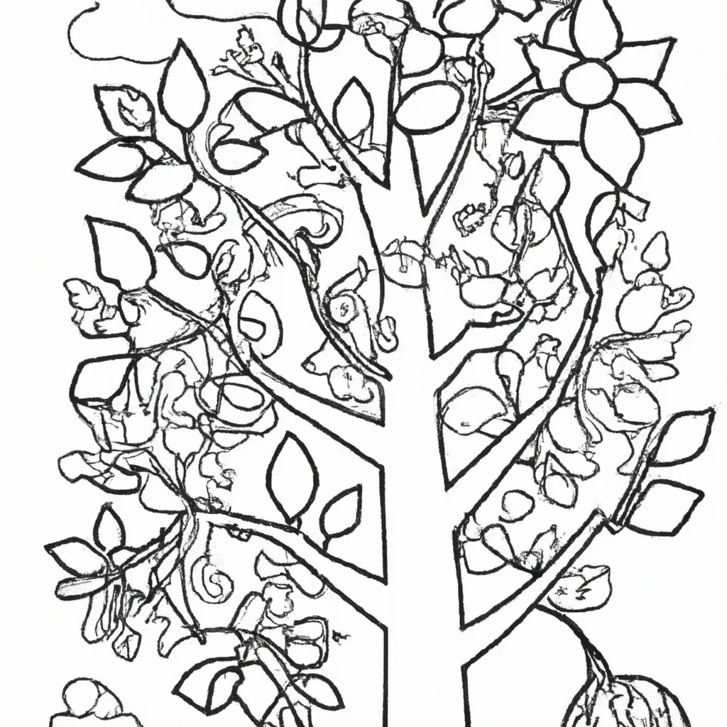 Colorindo o Outono: Desenho de Árvore para Crianças! Desenhos de desenhos arvore outono