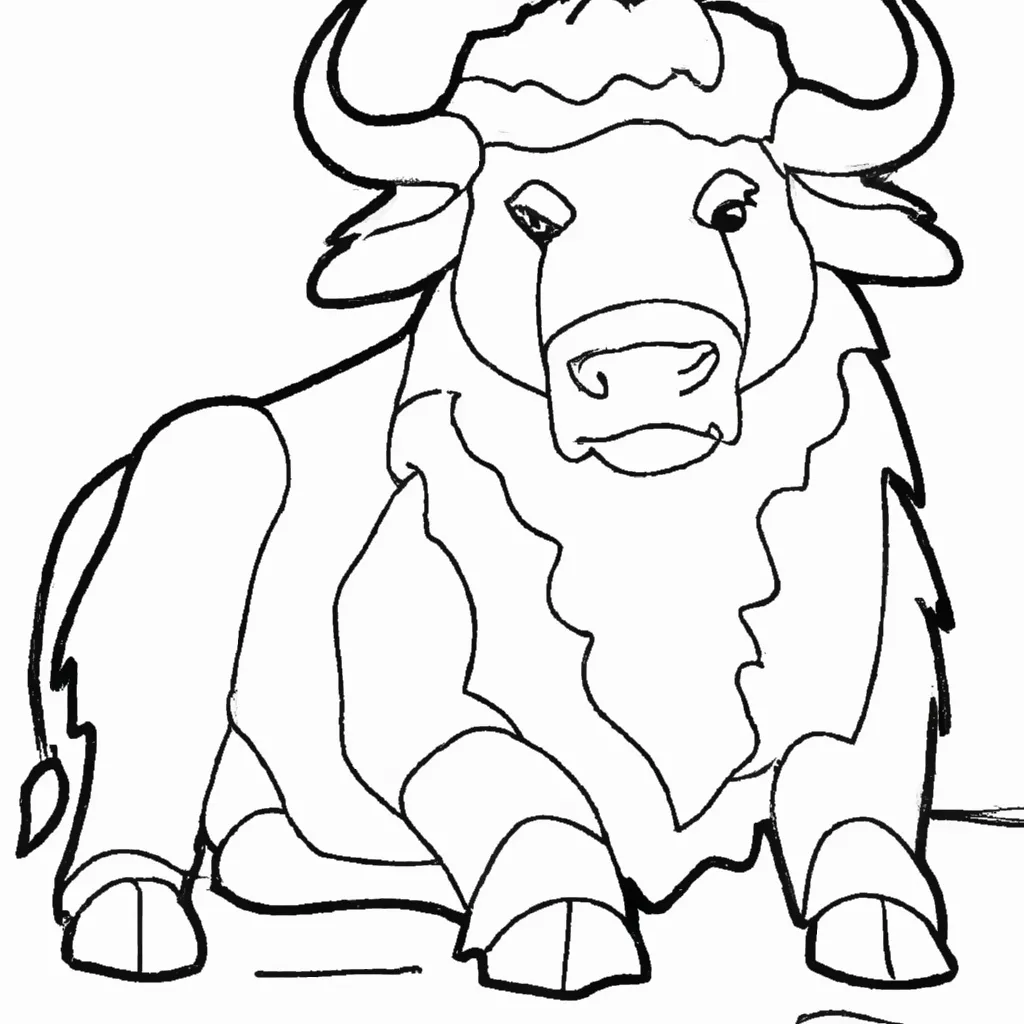 Desenhos de desenhos bufalo