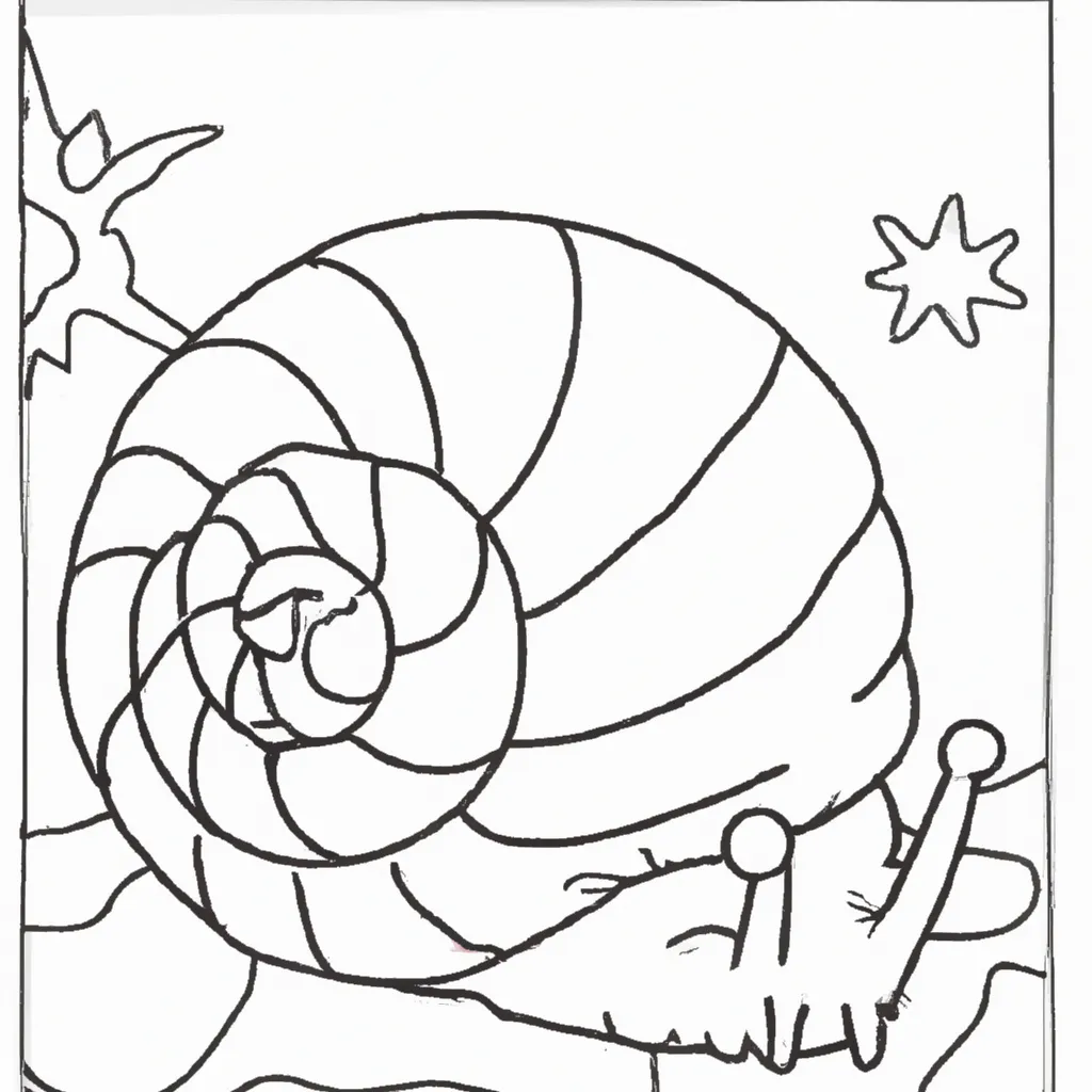 Desenhos de desenhos caracol