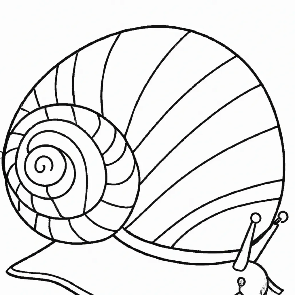 Desenhos de desenhos caramujo artisticos fofos
