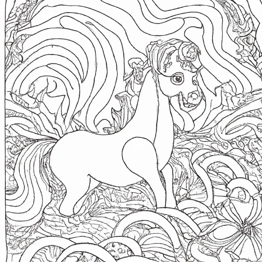 Desenhos de desenhos cavalo sela