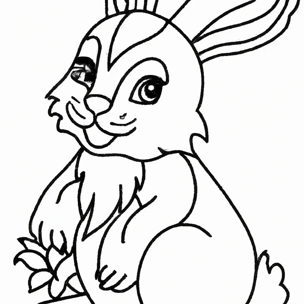 Desenhos de desenhos coelho rosa